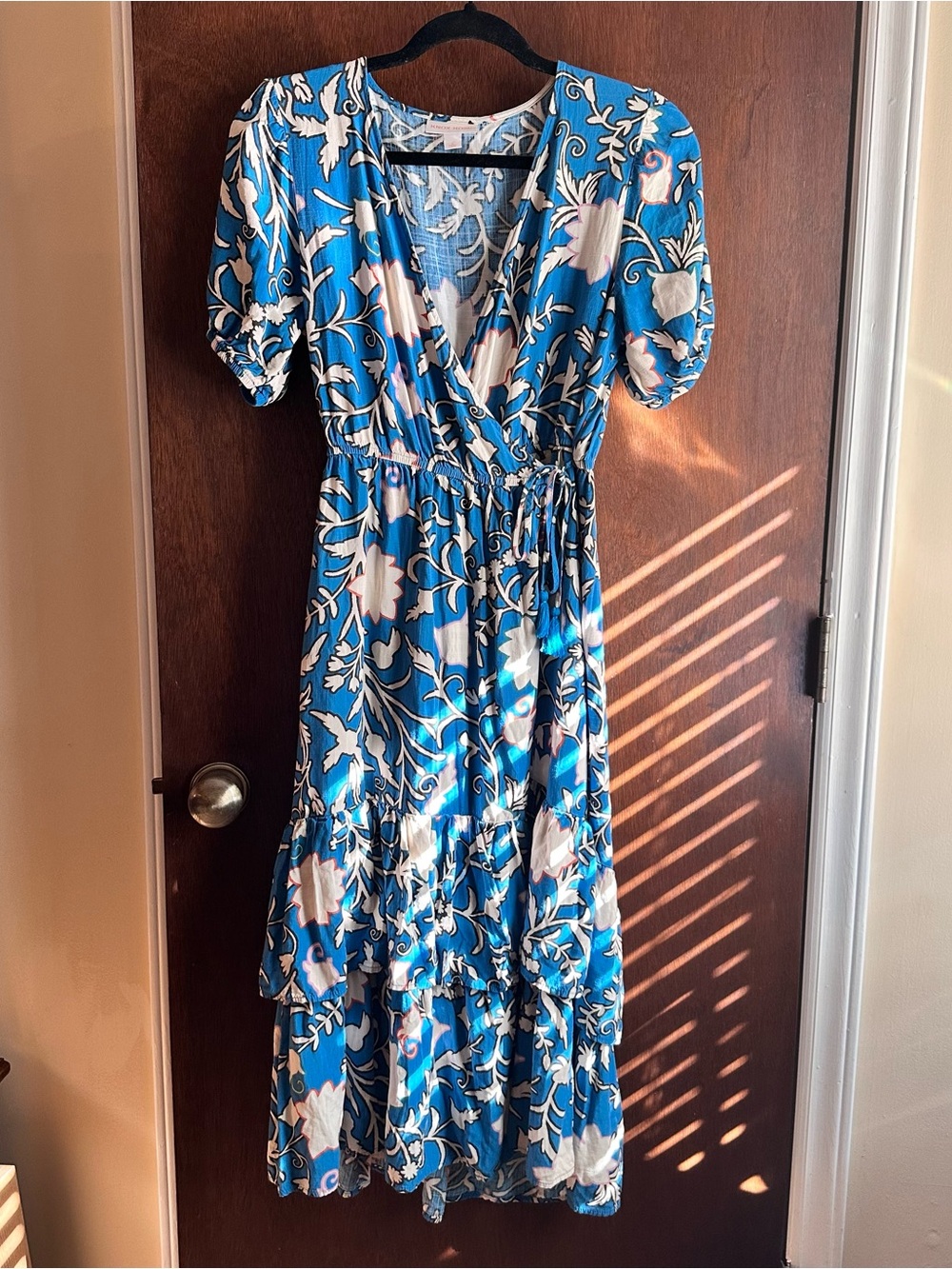 Knox Rose Floral Wrap Midi Dress